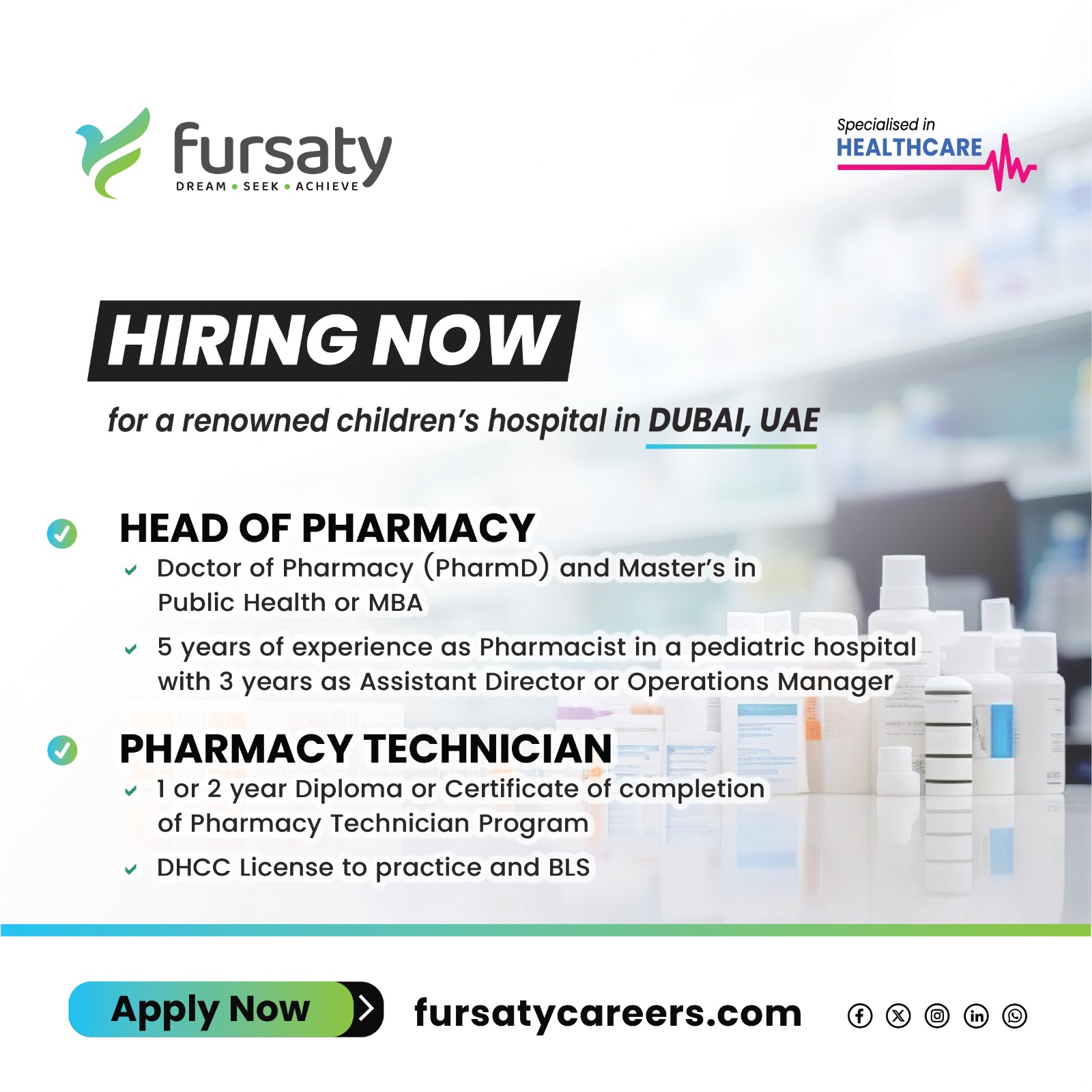 Head of Pharmacy