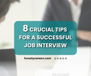 Crucial tips for a successful job interview